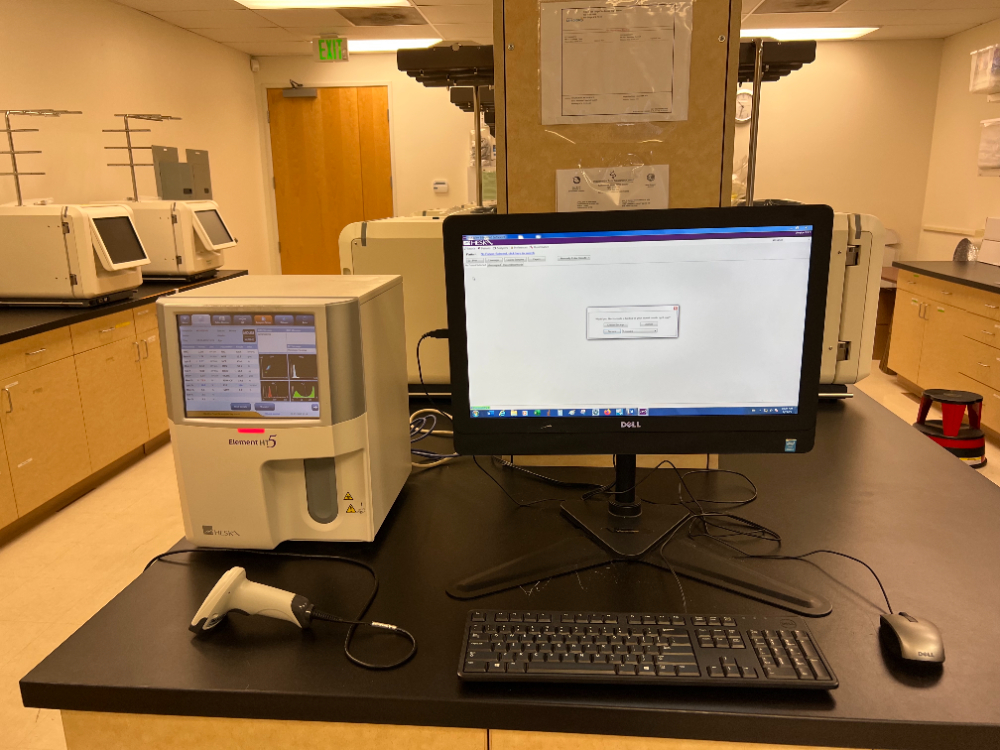 Image of Heska Element HT5 Auto Hematology Analyzer